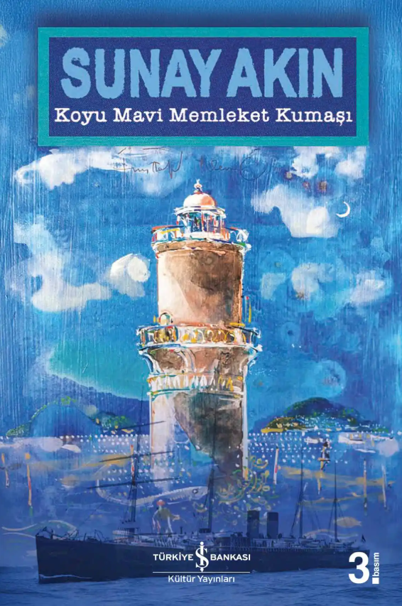 Koyu mavi memleket kumaşı
